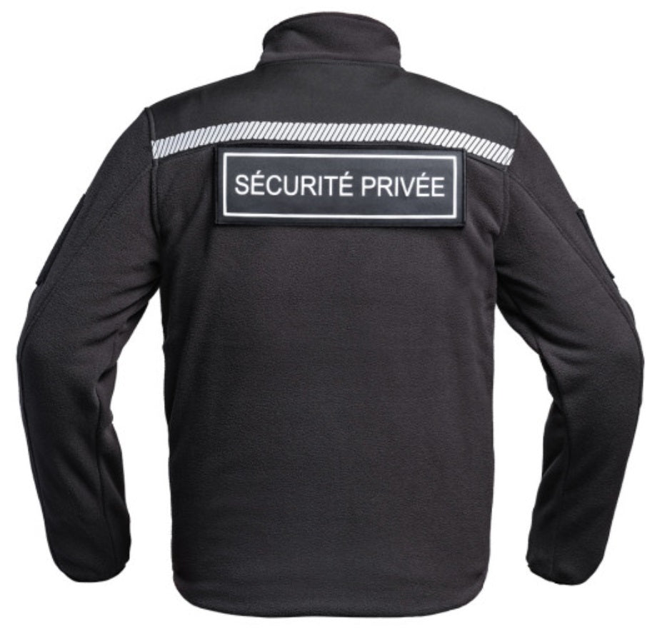 Veste Polaire SÉCU-ONE HV-TAPE Sécurité noir